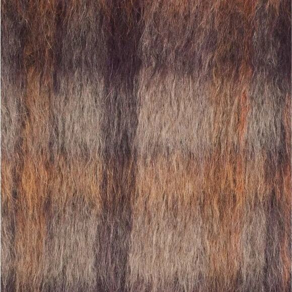 Lafayette 148 New York Tai Pavillion Brushed Plaid Alpaca Longline Vest S - Picture 9 of 12